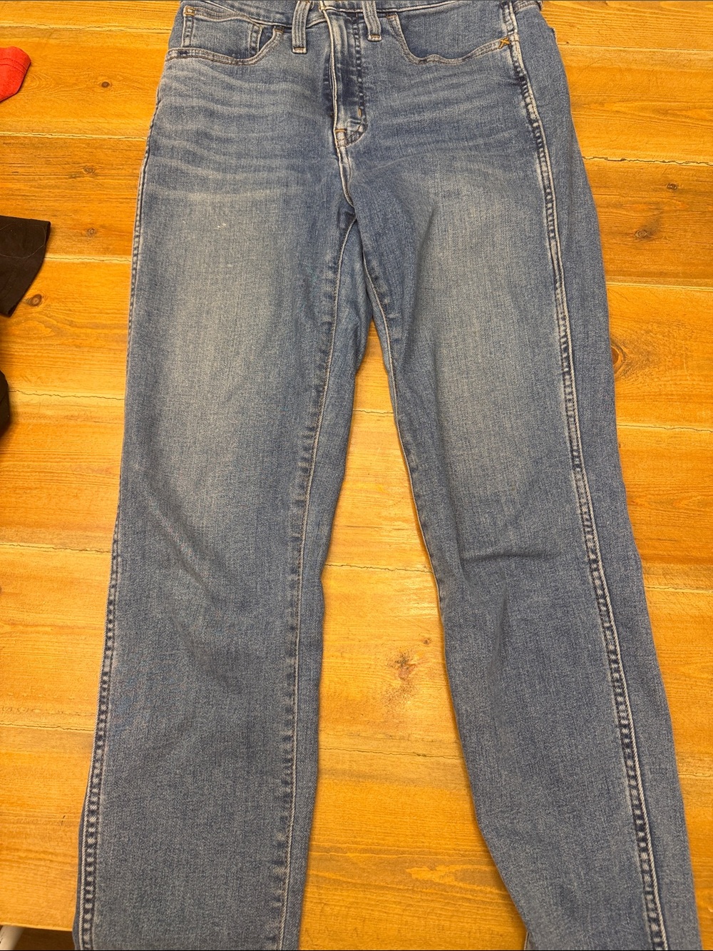 Madewell Women's Light Blue baggy jeans size 26